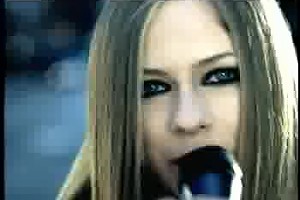 Avril Lavigne video sample